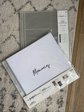 THE PAPER STUDIO SCRAPBOOK REFILLS PAGES & MORE
